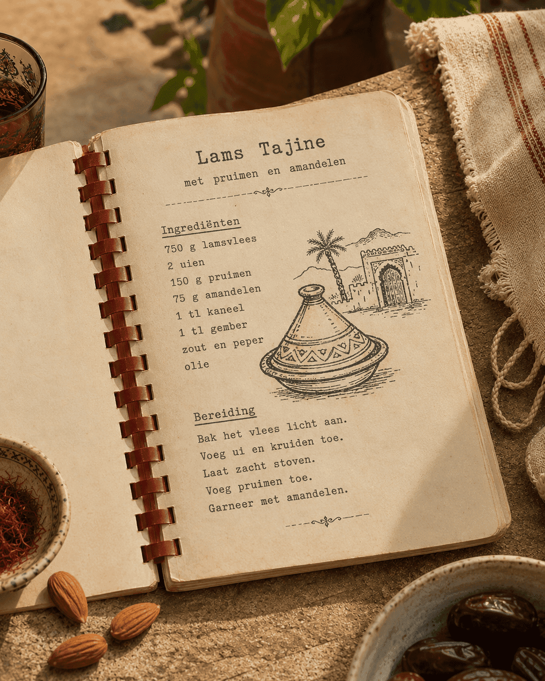 Oud Marokkaans recept